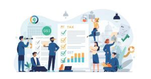 Statutory compliance in India for businesses showing tax, HR, payroll, PF and ESI compliance